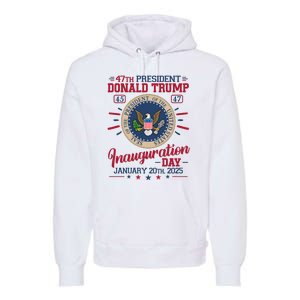 Inauguration Day Donald Trump 2025 Premium Hoodie