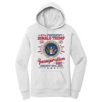 Inauguration Day Donald Trump 2025 Women's Pullover Hoodie