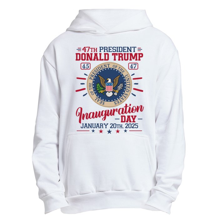 Inauguration Day Donald Trump 2025 Urban Pullover Hoodie