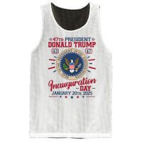 Inauguration Day Donald Trump 2025 Mesh Reversible Basketball Jersey Tank