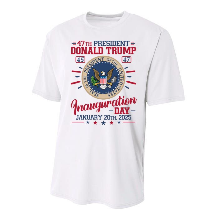 Inauguration Day Donald Trump 2025 Performance Sprint T-Shirt