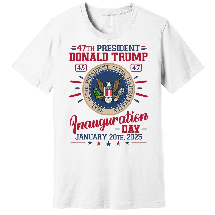 Inauguration Day Donald Trump 2025 Premium T-Shirt