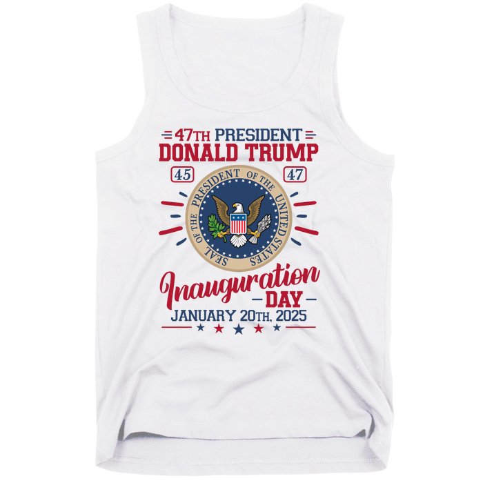 Inauguration Day Donald Trump 2025 Tank Top