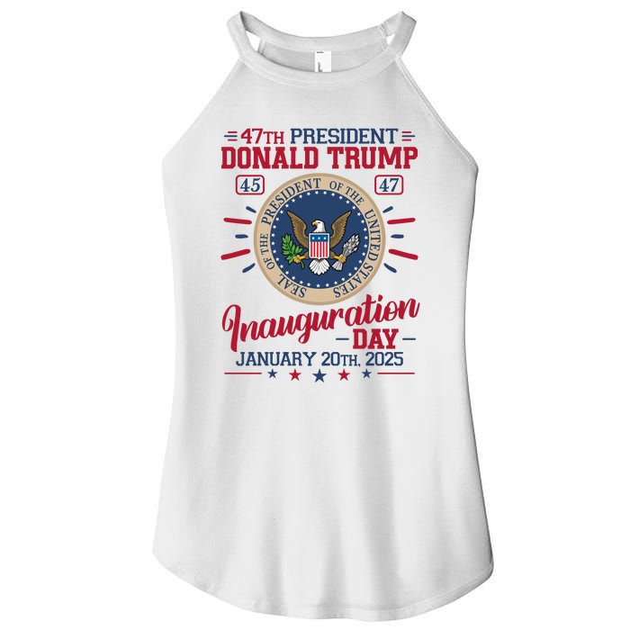 Inauguration Day Donald Trump 2025 Women's Perfect Tri Rocker Tank