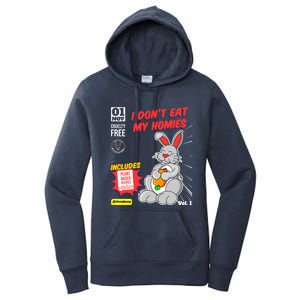 I Dont Eat My Homies Vegetarian Vegan Day Animal Lover Great Gift Women's Pullover Hoodie