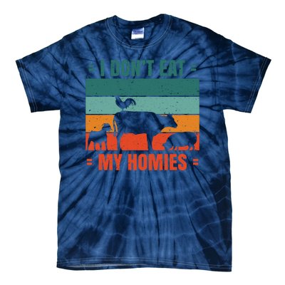 I Don't Eat My Homies Vegan Tie-Dye T-Shirt