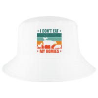 I Don't Eat My Homies Vegan Cool Comfort Performance Bucket Hat