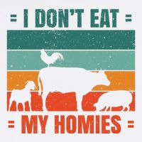 I Don't Eat My Homies Vegan Cool Comfort Performance Bucket Hat