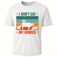 I Don't Eat My Homies Vegan Cooling Performance Crew T-Shirt