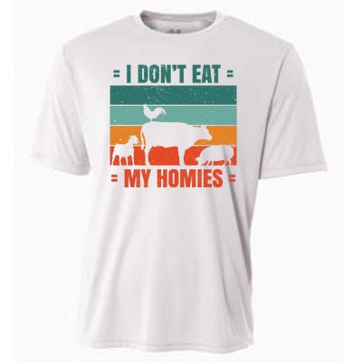 I Don't Eat My Homies Vegan Cooling Performance Crew T-Shirt