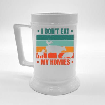 I Don't Eat My Homies Vegan Beer Stein