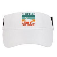 I Don't Eat My Homies Vegan Adult Drive Performance Visor