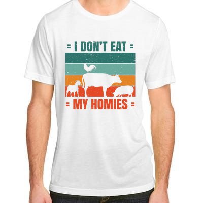 I Don't Eat My Homies Vegan Adult ChromaSoft Performance T-Shirt