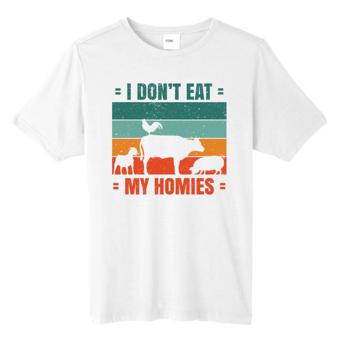 I Don't Eat My Homies Vegan Tall Fusion ChromaSoft Performance T-Shirt