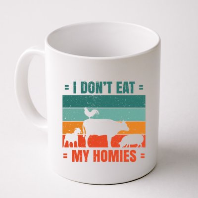 I Don't Eat My Homies Vegan Mug