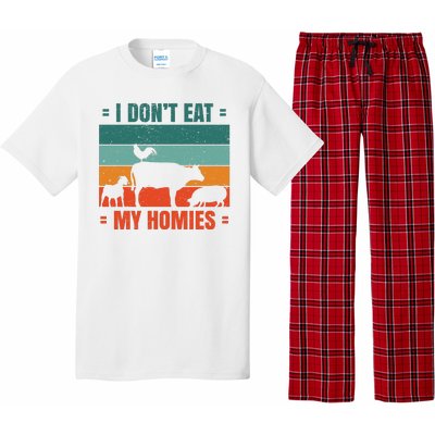 I Don't Eat My Homies Vegan Pajama Set