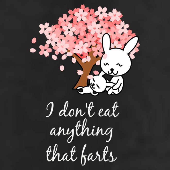 I Don’t Eat Anything That Farts Vegan Gift 7 Panel Mesh Trucker Snapback Hat