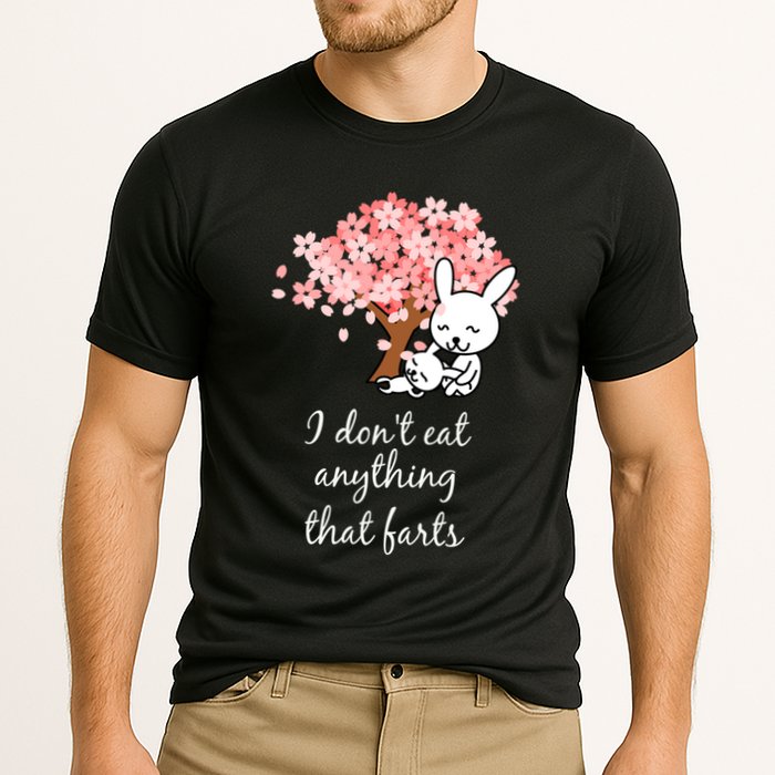I Don’t Eat Anything That Farts Vegan Gift Cooling Performance Crew T-Shirt
