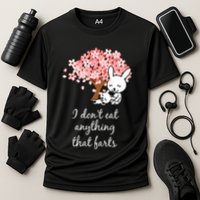 I Don’t Eat Anything That Farts Vegan Gift Cooling Performance Crew T-Shirt