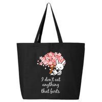 I Don’t Eat Anything That Farts Vegan Gift 25L Jumbo Tote