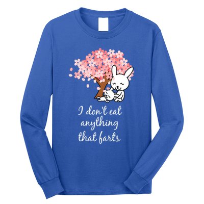 I Don’t Eat Anything That Farts Vegan Gift Long Sleeve Shirt