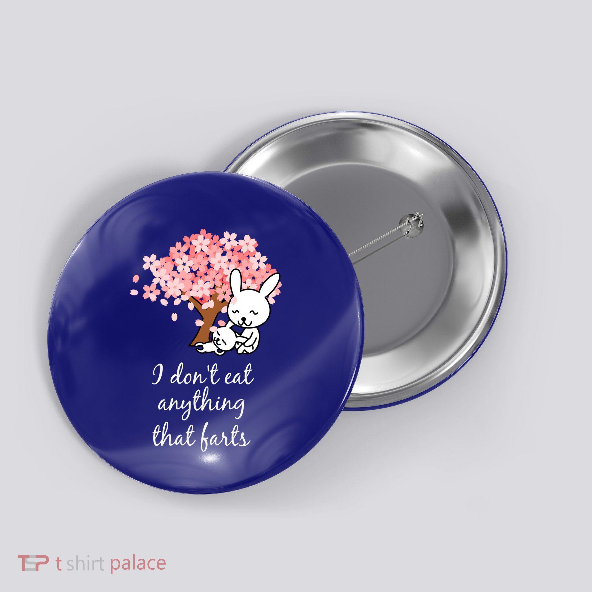I Don’t Eat Anything That Farts Vegan Gift Button