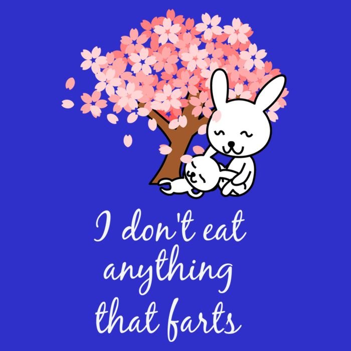 I Don’t Eat Anything That Farts Vegan Gift 16 in Basic Backpack