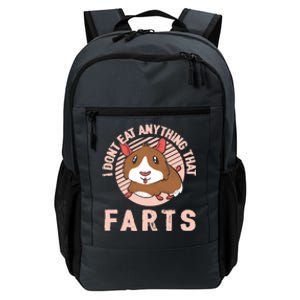 I Dont Eat Anything That Farts Funny Veganism Vegan Veggie Gift Daily Commute Backpack