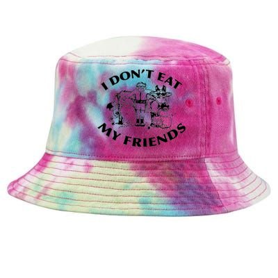 I Don't Eat My Friends Tie-Dyed Bucket Hat