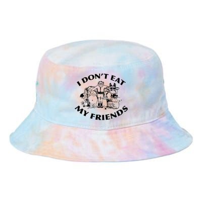 I Don't Eat My Friends Tie Dye Newport Bucket Hat