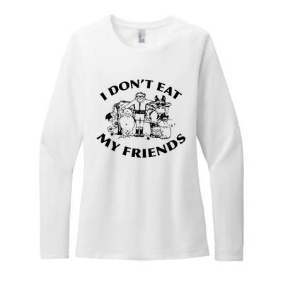 I Don't Eat My Friends Womens CVC Long Sleeve Shirt