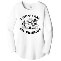 I Don't Eat My Friends Women's Perfect Tri Tunic Long Sleeve Shirt