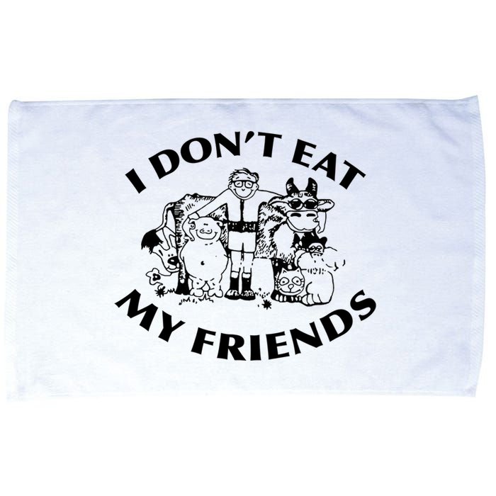 I Don't Eat My Friends Microfiber Hand Towel