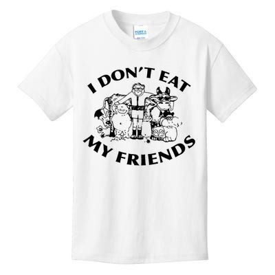 I Don't Eat My Friends Kids T-Shirt