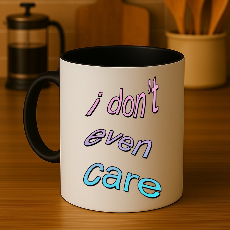 I Don't Even Care Mug