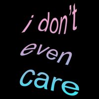 I Don't Even Care Wool Snapback Cap