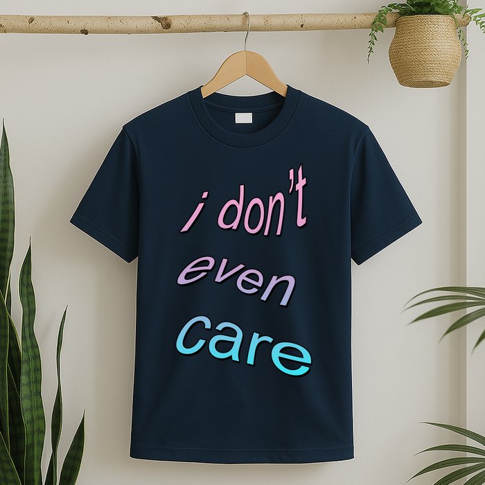 I Don't Even Care T-Shirt