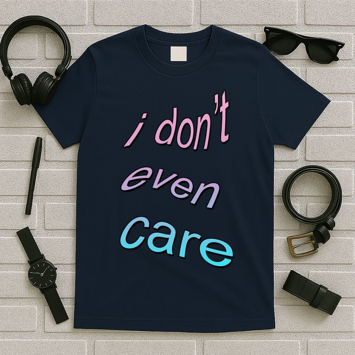 I Don't Even Care T-Shirt