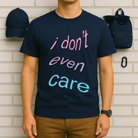 I Don't Even Care T-Shirt