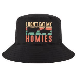 I Dont Eat My Homies Funny Veganism Food Gift Cool Comfort Performance Bucket Hat