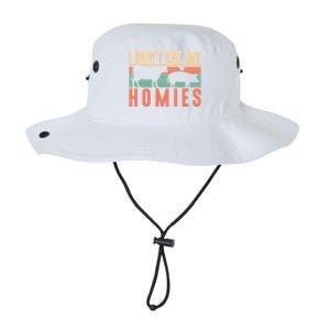 I Dont Eat My Homies Funny Veganism Food Gift Legacy Cool Fit Booney Bucket Hat