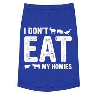 I Dont Eat My Homies Gift Vegan Gift Doggie Tank