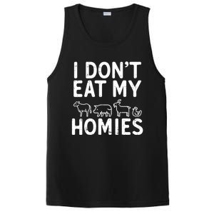 I Dont Eat My Homies Vegan Activism Protest Vegetarian Gift PosiCharge Competitor Tank