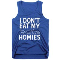 I Dont Eat My Homies Vegan Activism Protest Vegetarian Gift Tank Top