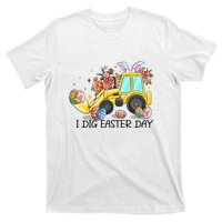 I Dig Easter Day Gift Easter Egg Floral T-Shirt