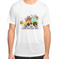 I Dig Easter Day Gift Easter Egg Floral Adult ChromaSoft Performance T-Shirt