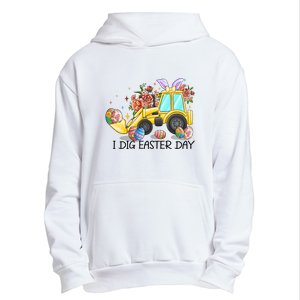 I Dig Easter Day Gift Easter Egg Floral Urban Pullover Hoodie