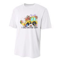 I Dig Easter Day Gift Easter Egg Floral Performance Sprint T-Shirt