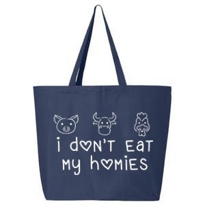 I Dont Eat My Homies Vegan 25L Jumbo Tote