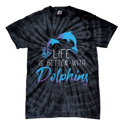 Inspiring Dolphin Enthusiasts Environmentalist Vintage Funny Tie-Dye T-Shirt
